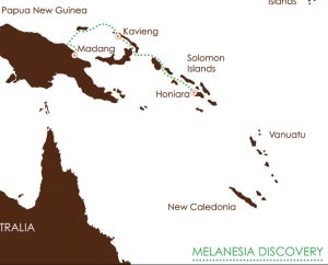 Crucero descubridor de Melanesia