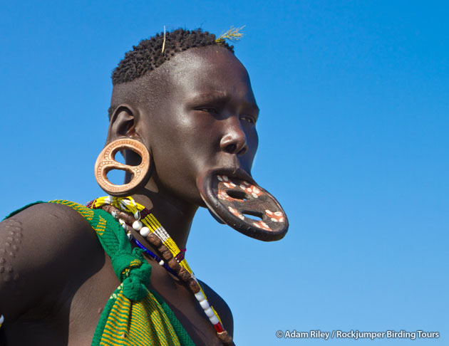 Mursi woman